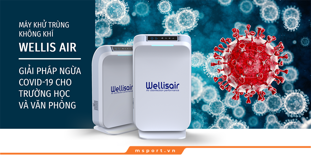 máy khử trùng không khí wellis air