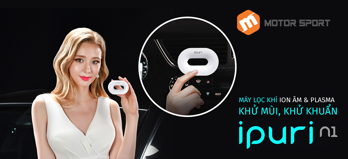 máy lọc khí ipuri n1 cho xe ô tô