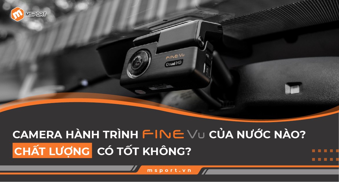 camera hành trình finevu của hàn quốc