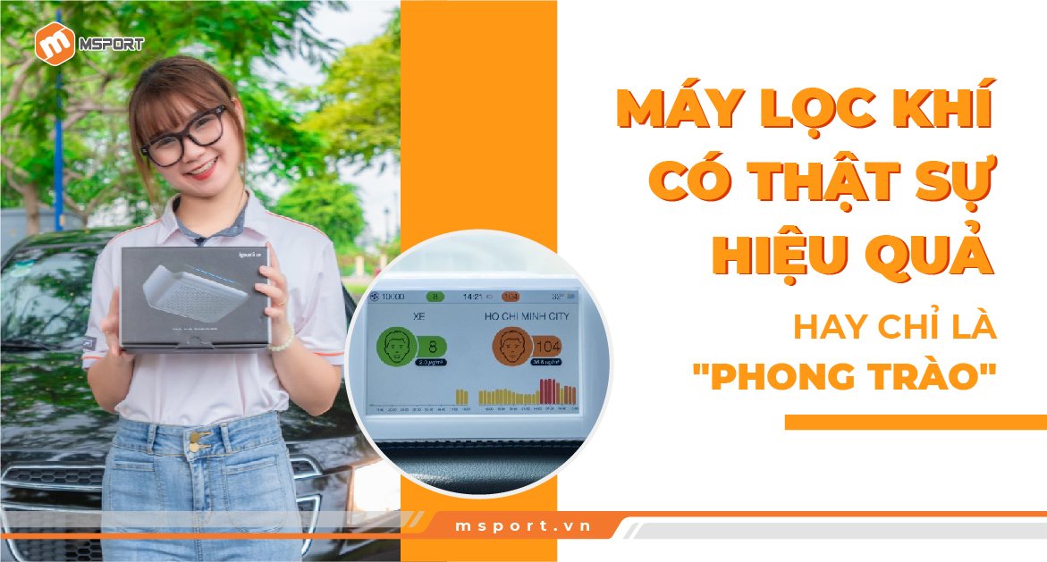 máy lọc khí ô tô có thật sự hiệu quả