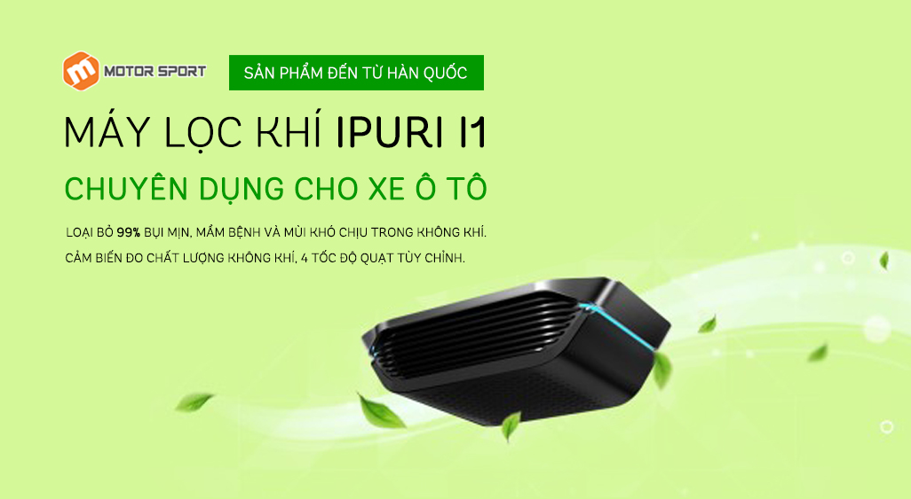 Máy lọc khí ô tô bảo vệ sức khỏe