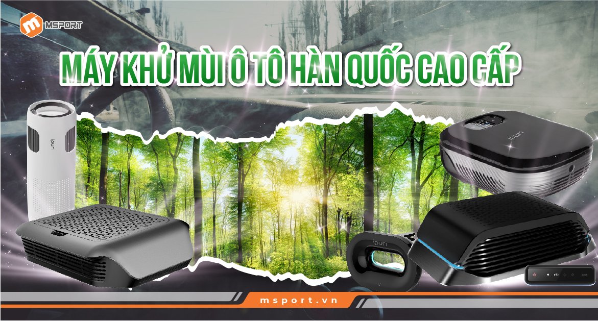 máy khử mùi ô tô hàn quốc cao cấp
