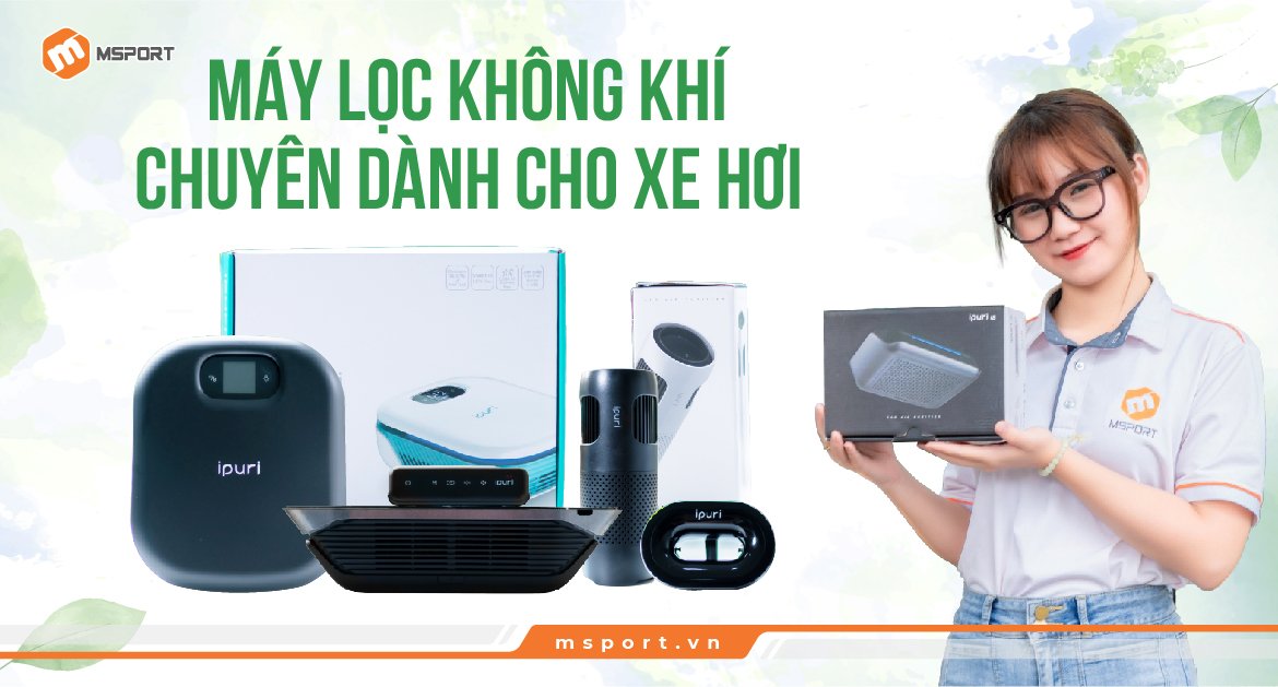 máy lọc không khí chuyên dành cho xe hơi