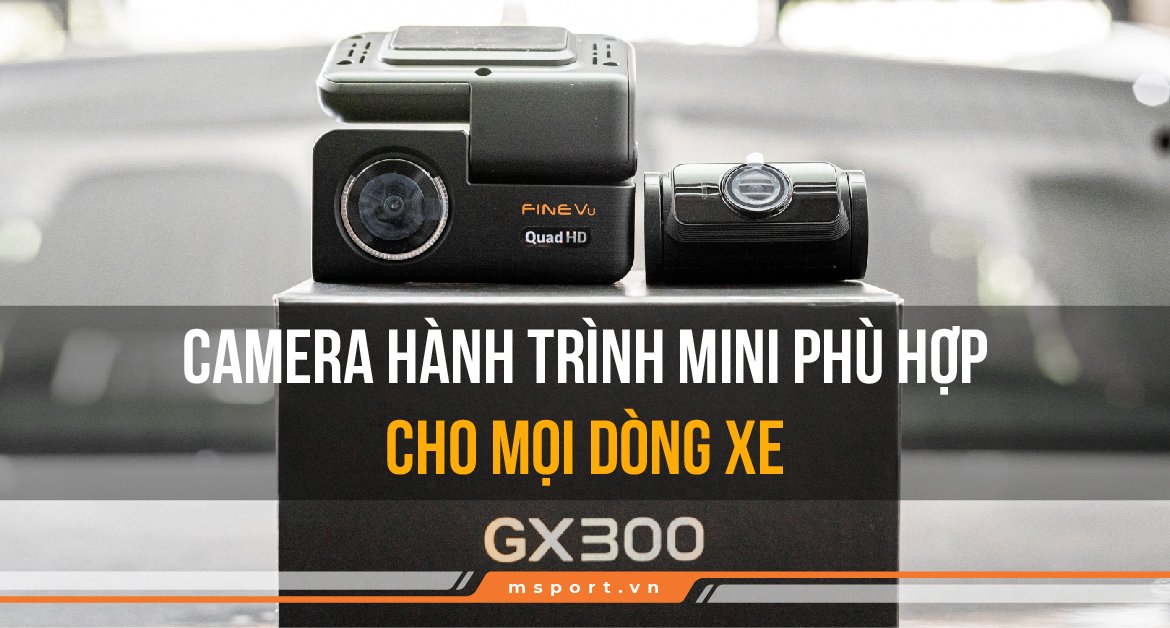 Camera hành trình mini phù hợp cho mọi dòng xe