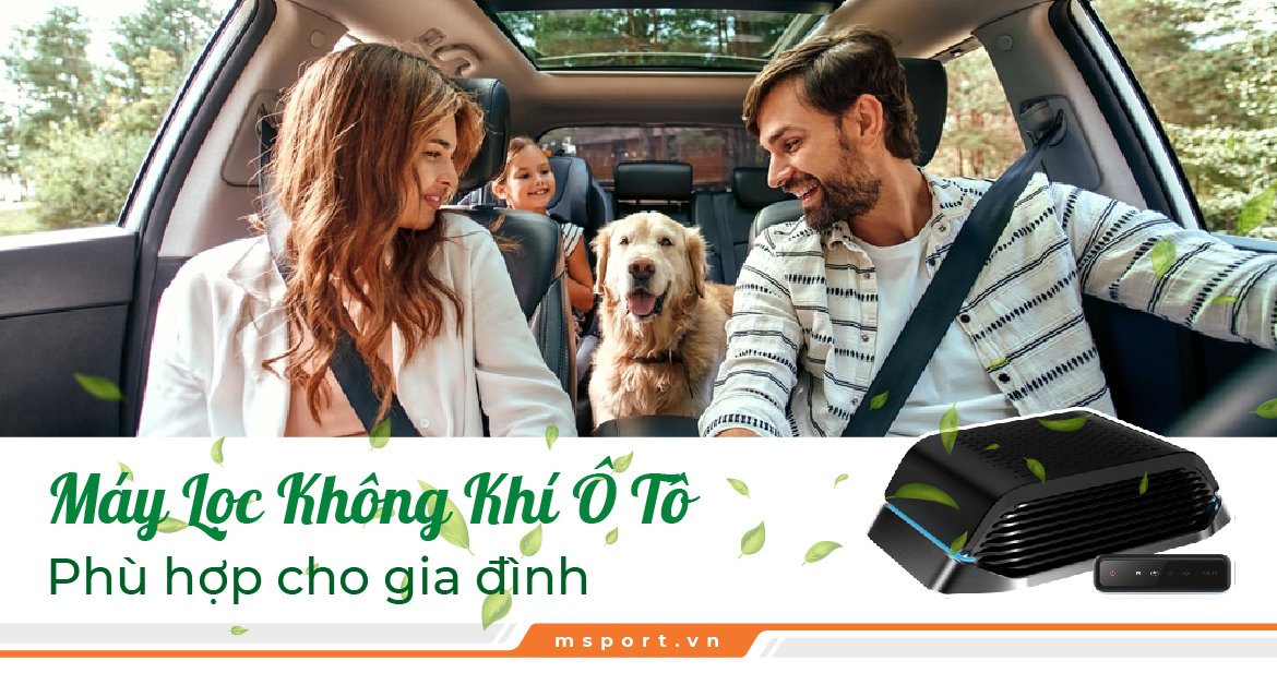 máy lọc không khí ô tô phù hợp cho gia đình