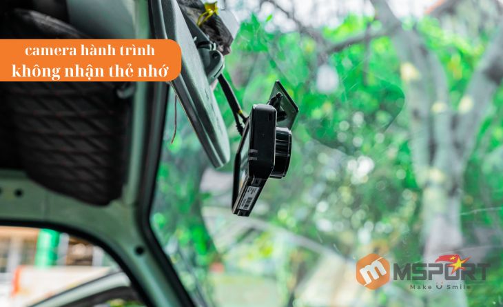 camera hành trình không nhận thẻ nhớ