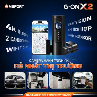 camera hành trình g-on x2 giá rẻ nhất thị trường