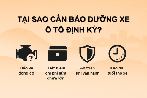 top 5 hạng mục bảo dưỡng xe ô tô định kỳ