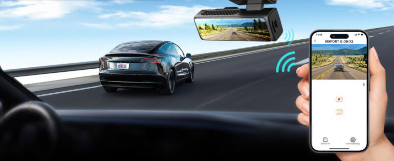 camera hành trình msport gon x2 phiên bản mới Camera hành trình MSport G-ON X2 phiên bản mới nâng cấp giá không đổi