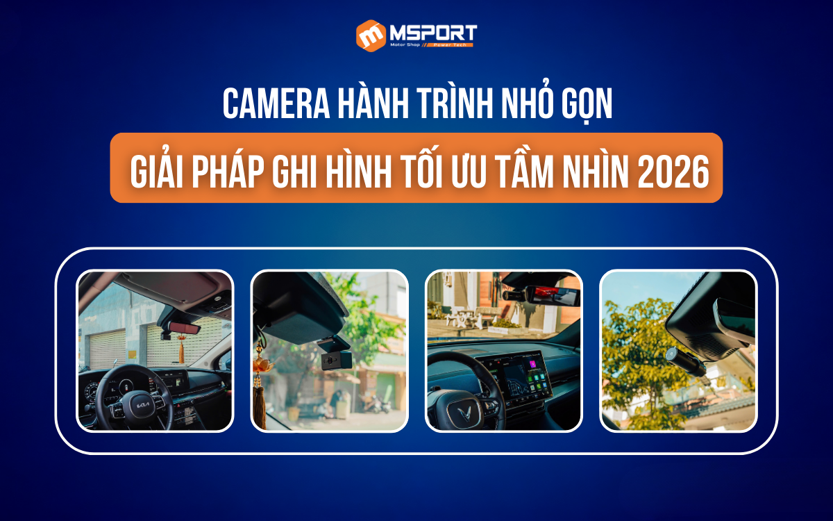 Camera hành trình nhỏ gọn