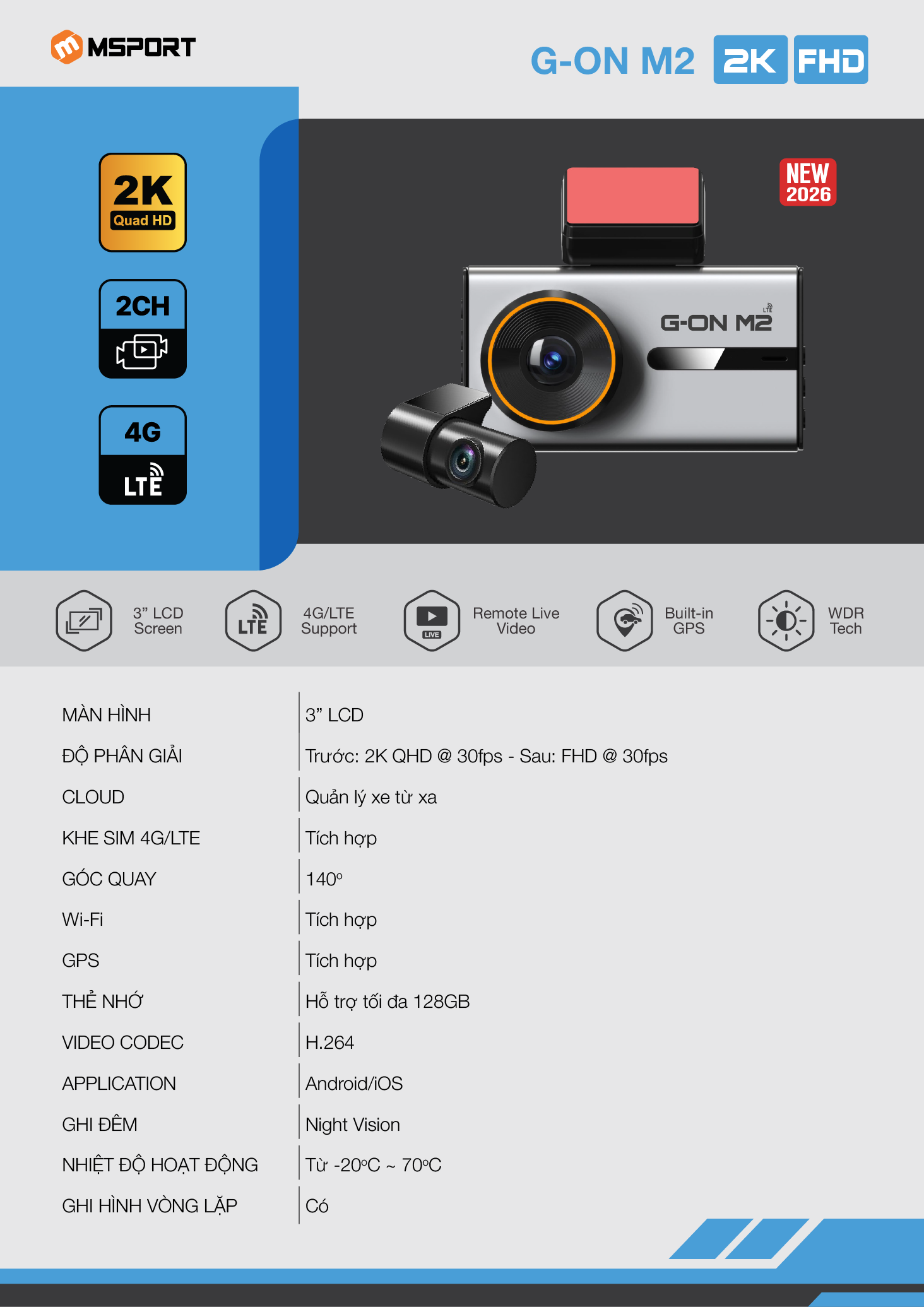 camera hanh trinh msport gon m2 lte-11